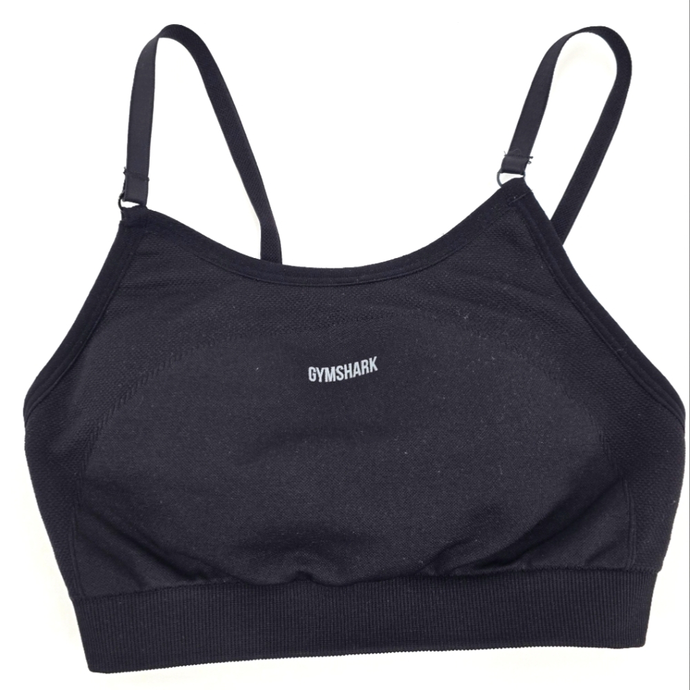 Gymshark Black Women's Padded Sports Bra Size S